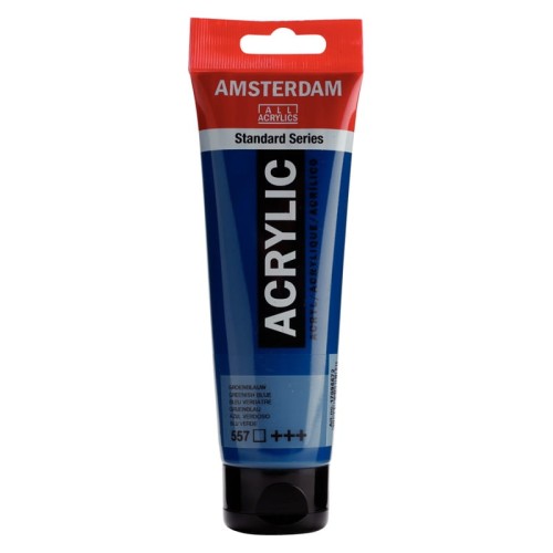 Przejdź do produktu Farba akrylowa AMSTERDAM 120 ml (557 - Greenish Blue)