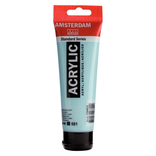 Przejdź do produktu Farba akrylowa AMSTERDAM 120 ml (551 - Sky Blue Light)