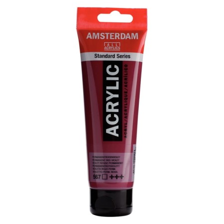 Farba akrylowa AMSTERDAM 120 ml (567 - Permanent Red Violet)