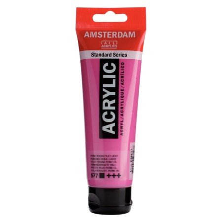 Farba akrylowa AMSTERDAM 120 ml (577 - Permanent Red Violet Light)
