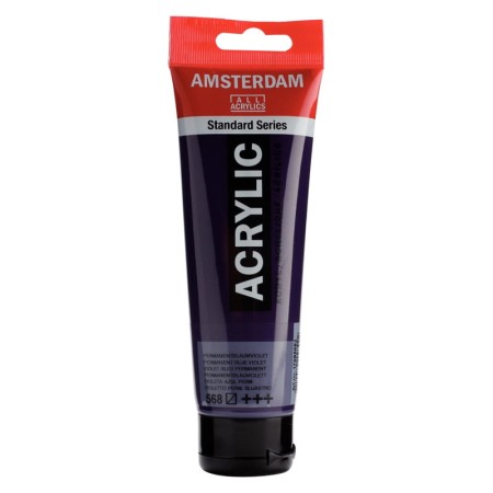 Farba akrylowa AMSTERDAM 120 ml (568 - Permanent Blue Violet)