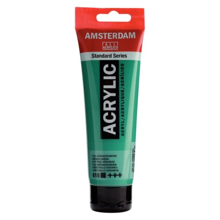 Farba akrylowa AMSTERDAM 120 ml (615 - Emerald Green)
