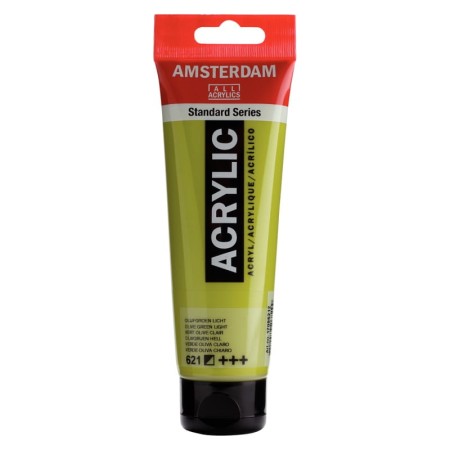 Farba akrylowa AMSTERDAM 120 ml (621 - Olive Green Light)