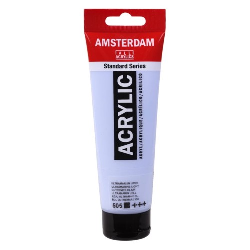 Przejdź do produktu Farba akrylowa AMSTERDAM 120 ml (505 - Ultramarine Light)