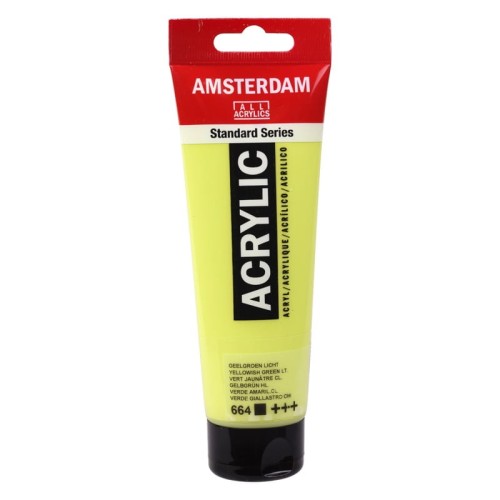 Przejdź do produktu Farba akrylowa AMSTERDAM 120 ml (664 - Yellowish Green Light)