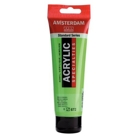 Farba akrylowa AMSTERDAM 120 ml (672 - Reflex Green)
