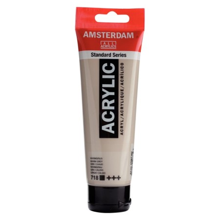 Farba akrylowa AMSTERDAM 120 ml (718 - Warm Grey)