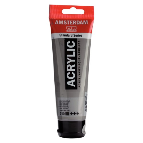 Przejdź do produktu Farba akrylowa AMSTERDAM 120 ml (710 - Neutral Grey)