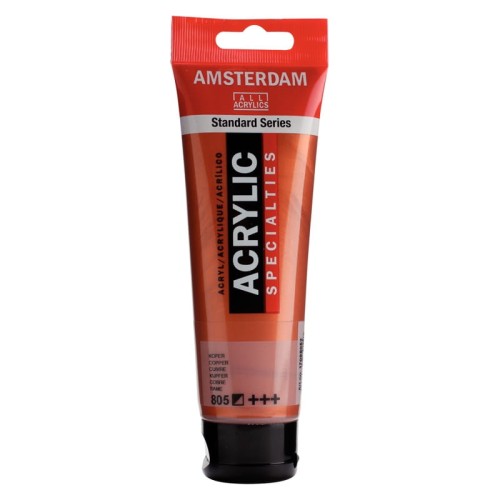 Przejdź do produktu Farba akrylowa AMSTERDAM 120 ml (805 - Copper)