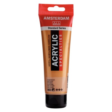 Farba akrylowa AMSTERDAM 120 ml (803 - Deep Gold)