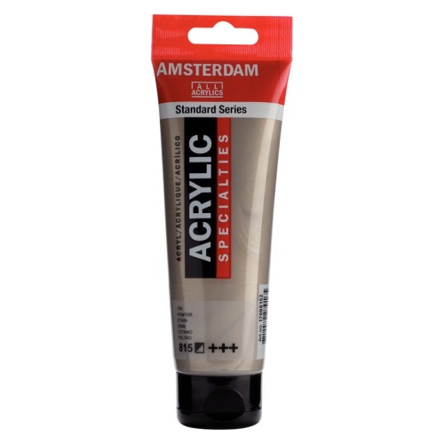 Przejdź do produktu Farba akrylowa AMSTERDAM 120 ml (815 - Pewter)