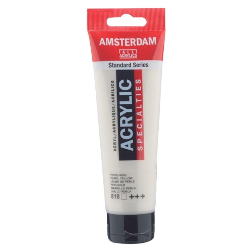 Przejdź do produktu Farba akrylowa AMSTERDAM 120 ml (818 - Pearl Yellow)