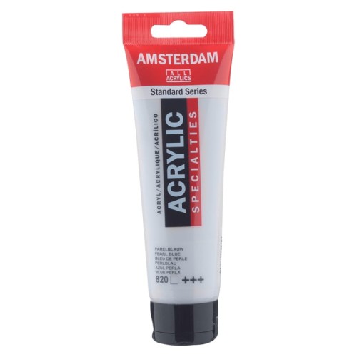 Przejdź do produktu Farba akrylowa AMSTERDAM 120 ml (820 - Pearl Blue)