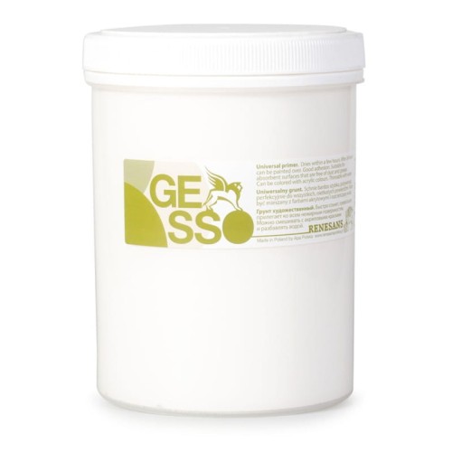 Przejdź do produktu Grunt RENESANS Gesso białe 1200 ml