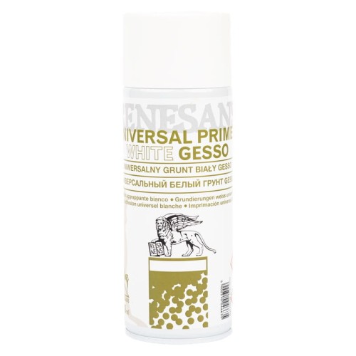 Przejdź do produktu Grunt RENESANS Gesso białe 400 ml (spray)