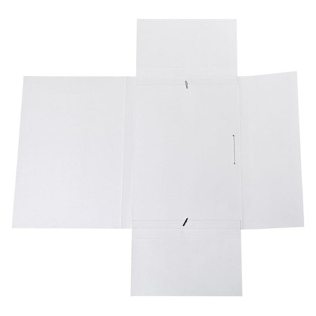 Teczka z gumką A4 BIGO Box 20 mm - BIAŁA