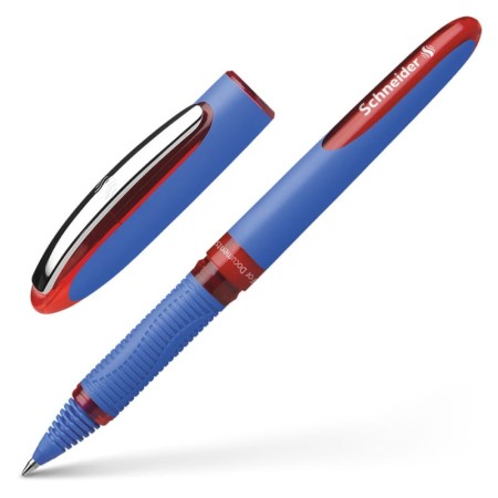 Pióro kulkowe SCHNEIDER One Hybrid C 0,3 mm - czerwone