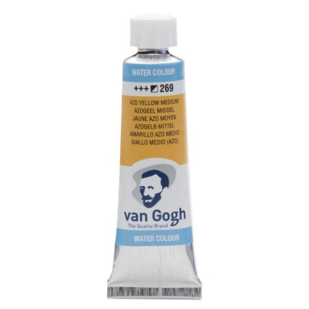 Farba akwarelowa VAN GOGH 10 ml (269 - Azo Yellow Medium)