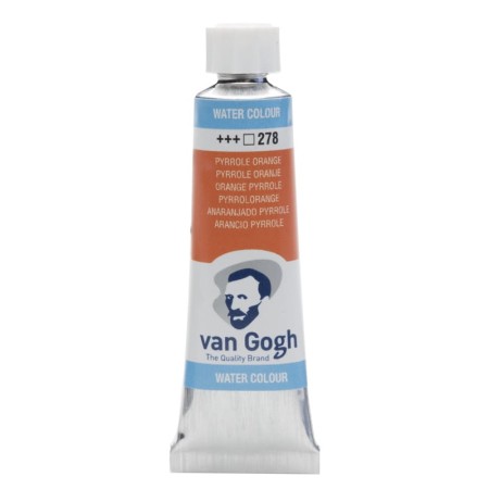 Farba akwarelowa VAN GOGH 10 ml (278 - Pyrrole Orange)
