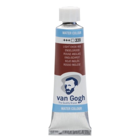 Farba akwarelowa VAN GOGH 10 ml (339 - Light Oxide Red)