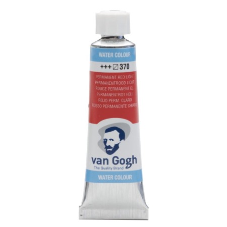 Farba akwarelowa VAN GOGH 10 ml (370 - Permanent Red Light)