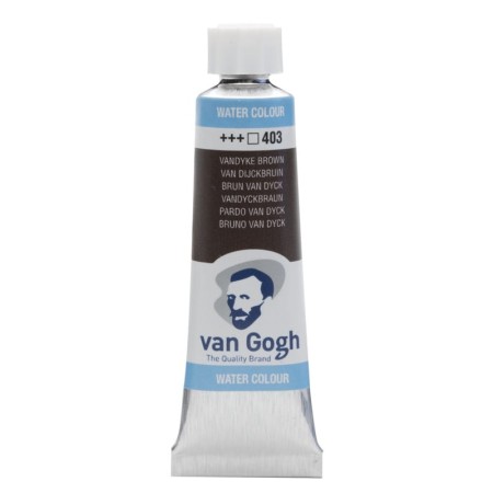 Farba akwarelowa VAN GOGH 10 ml (403 - Vandyke Brown)