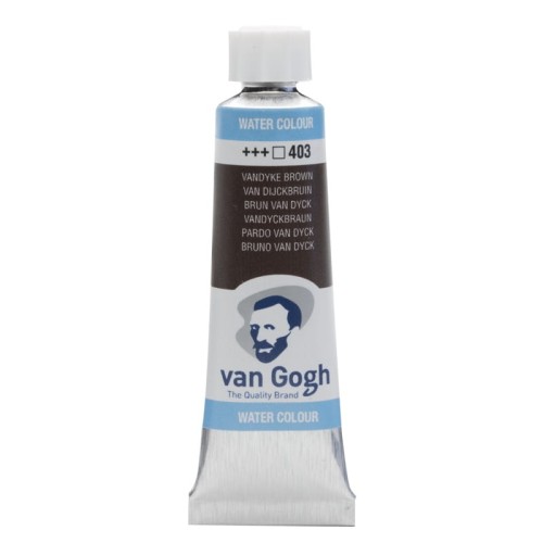 Przejdź do produktu Farba akwarelowa VAN GOGH 10 ml (403 - Vandyke Brown)