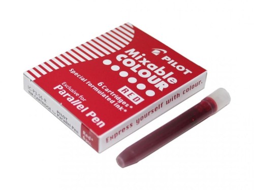 Przejdź do produktu Naboje PILOT Parallel Pen (czerwone)