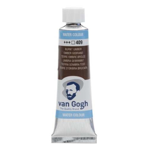 Przejdź do produktu Farba akwarelowa VAN GOGH 10 ml (409 - Burnt Umber)