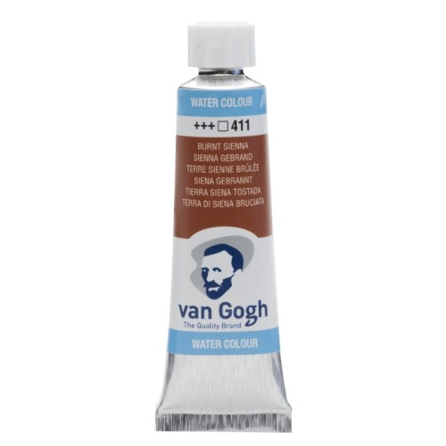 Przejdź do produktu Farba akwarelowa VAN GOGH 10 ml (411 - Burnt Sienna)