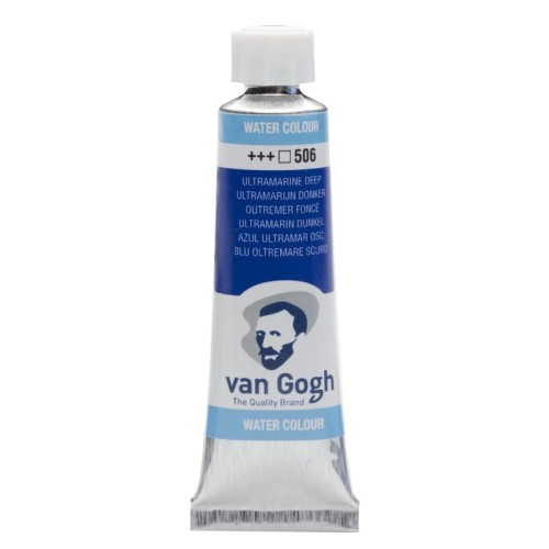 Przejdź do produktu Farba akwarelowa VAN GOGH 10 ml (506 - Ultramarine Deep)