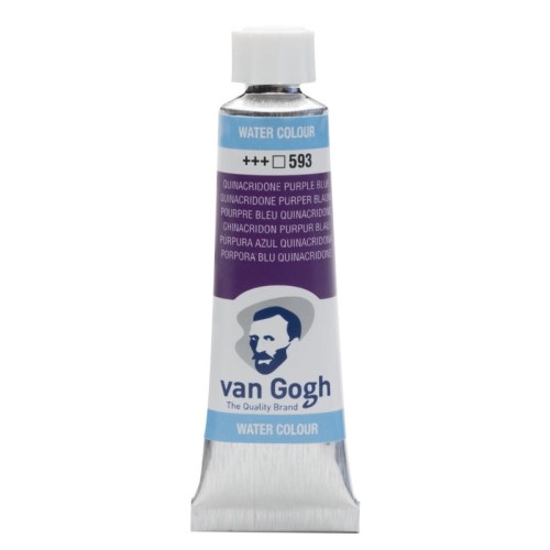Przejdź do produktu Farba akwarelowa VAN GOGH 10 ml (593 - Quinacridone Purple Blue)