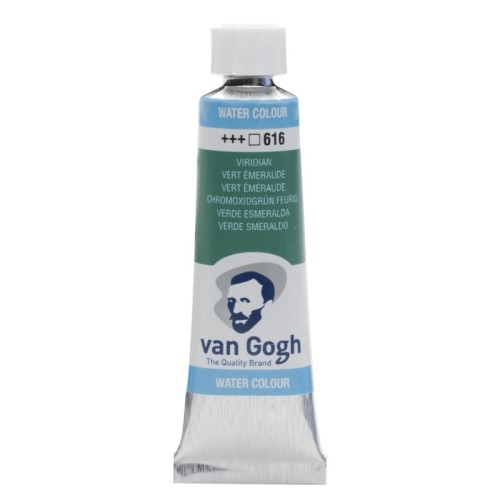 Przejdź do produktu Farba akwarelowa VAN GOGH 10 ml (616 - Viridian)