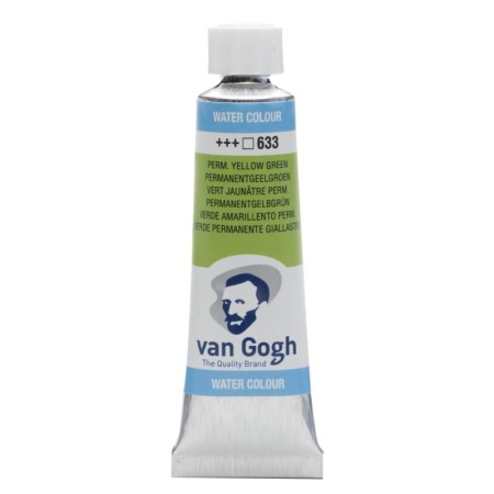 Farba akwarelowa VAN GOGH 10 ml (633 - Permanent Yellowish Green)