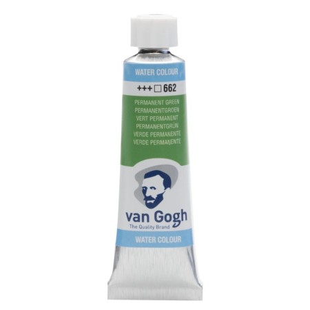 Farba akwarelowa VAN GOGH 10 ml (662 - Permanent Green)