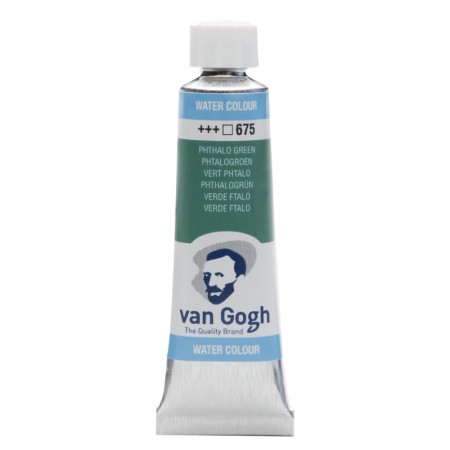 Farba akwarelowa VAN GOGH 10 ml (675 - Phthalo Green)