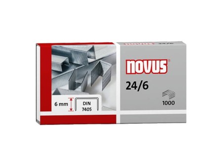 Zszywki NOVUS 24/6