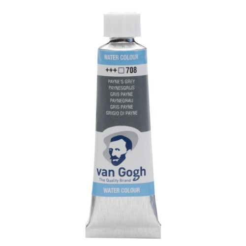 Przejdź do produktu Farba akwarelowa VAN GOGH 10 ml (708 - Payne's Grey)