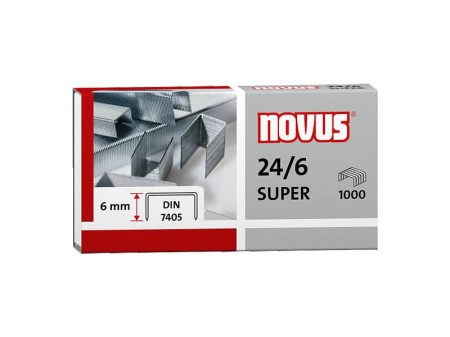 Zszywki NOVUS 24/6 Super
