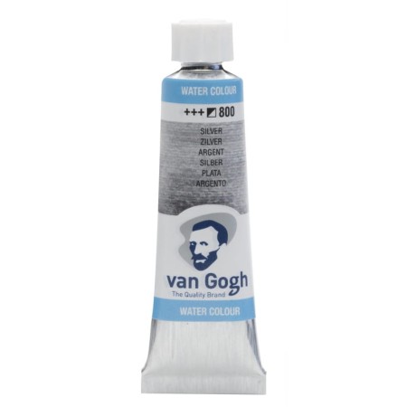 Farba akwarelowa VAN GOGH 10 ml (800 - Silver)