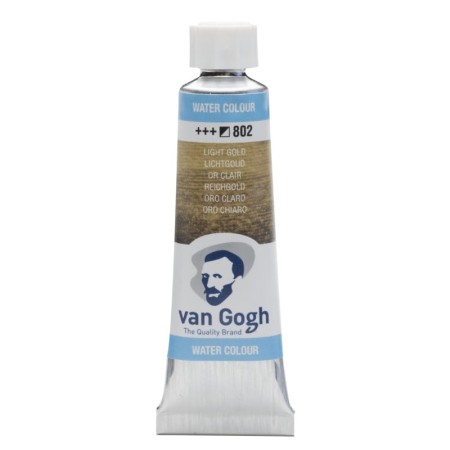 Farba akwarelowa VAN GOGH 10 ml (802 - Light Gold)