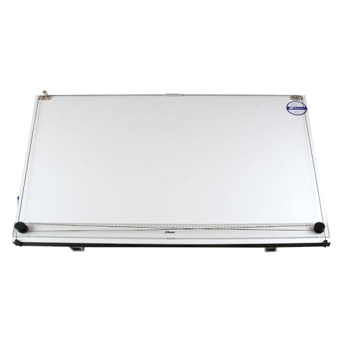 Przejdź do produktu Deska kreślarska ze stelażem i przykładnicą B2 (50x70 cm) LENIAR