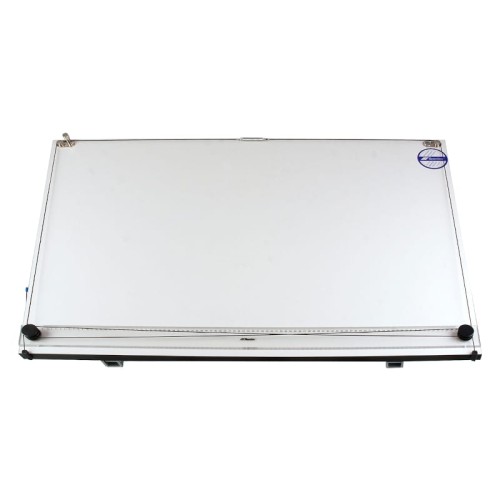 Przejdź do produktu Deska kreślarska ze stelażem i przykładnicą B1 (70x100 cm) LENIAR