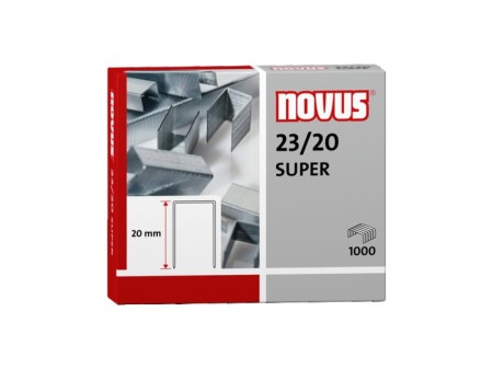 Zszywki Novus 23/20 Super