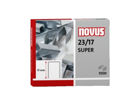 Zszywki Novus 23/17 Super