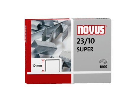 Zszywki Novus 23/10 Super