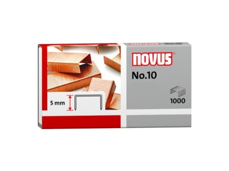 Zszywki miedziowane NOVUS 10
