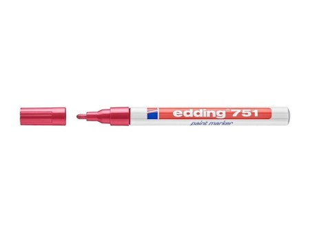 Marker olejowy EDDING 751 (czerwony)
