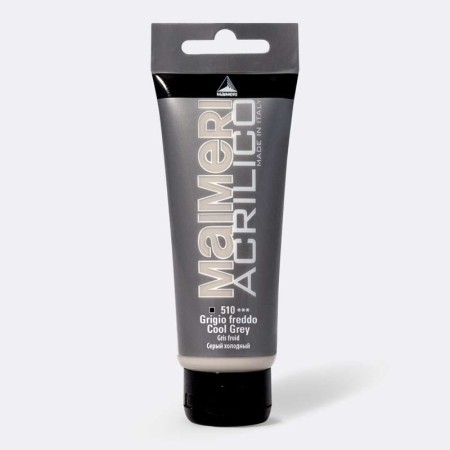 Farba akrylowa MAIMERI Acrilico 200 ml (510 - Cool Grey)