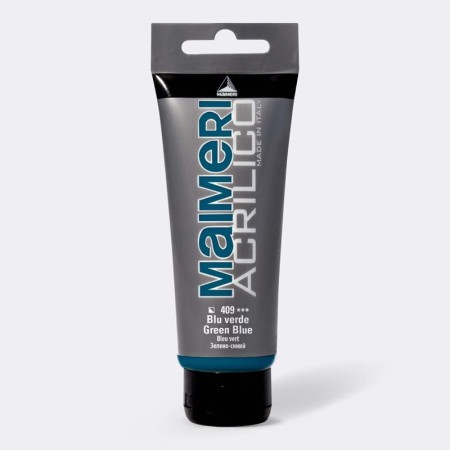 Farba akrylowa MAIMERI Acrilico 200 ml (409 - Green Blue)